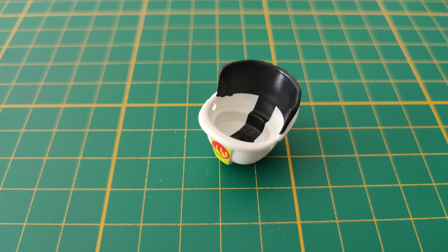 Casque pompier 30634274 pièce détachée Playmobil #E23