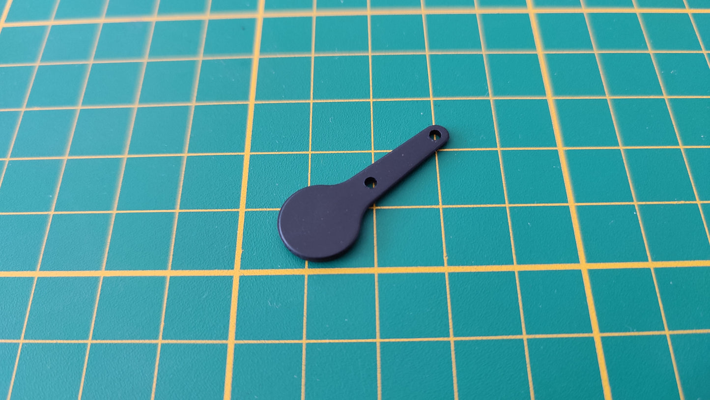 Charnière droite 2 49B n°49 pièce détachée Porsche 911 Carrera RS 2.7 1/8 1/8ème Altaya #B37