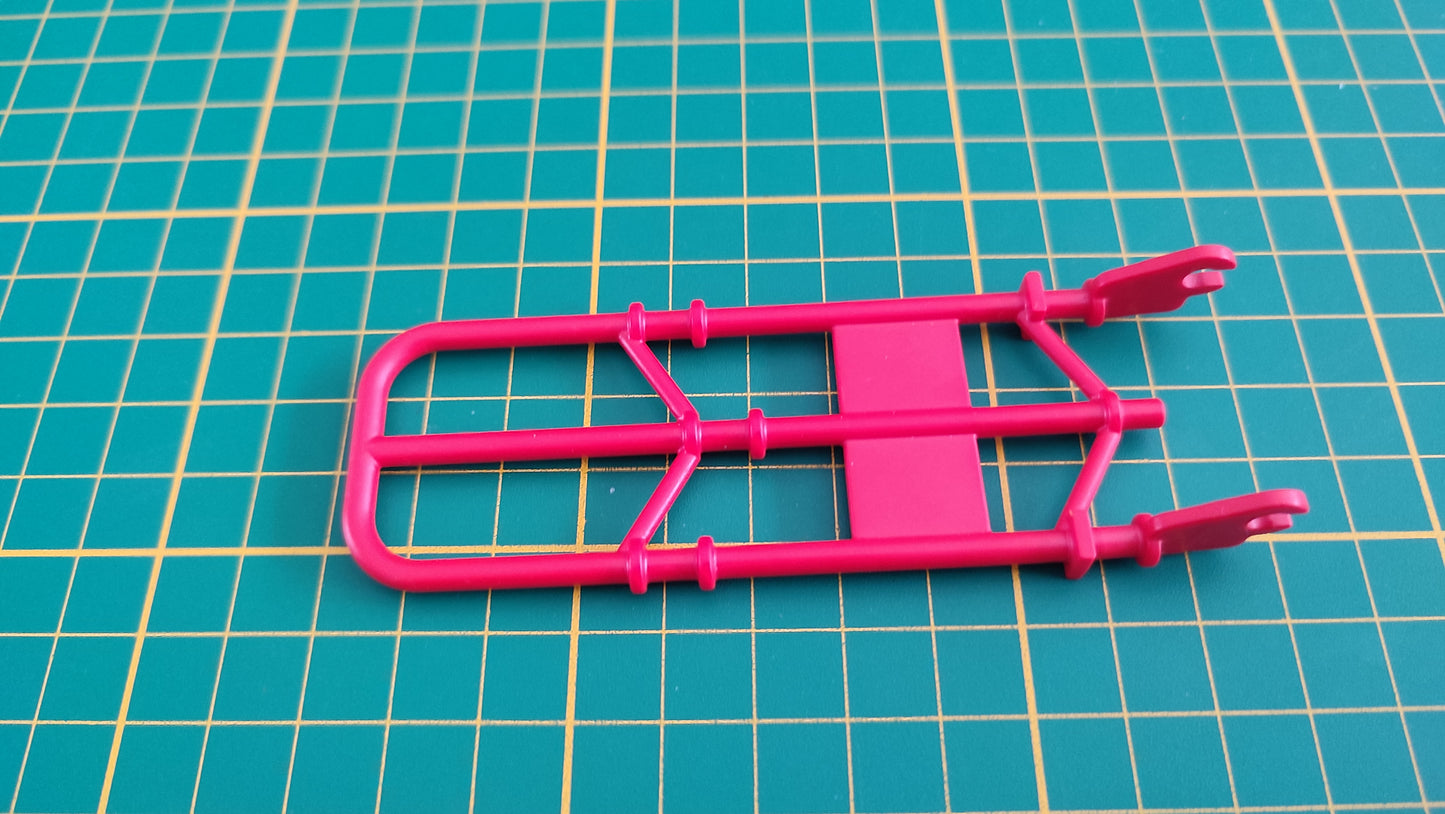 Châssis chariot Porsche team référence 30054512 pièce détachée Playmobil #C61