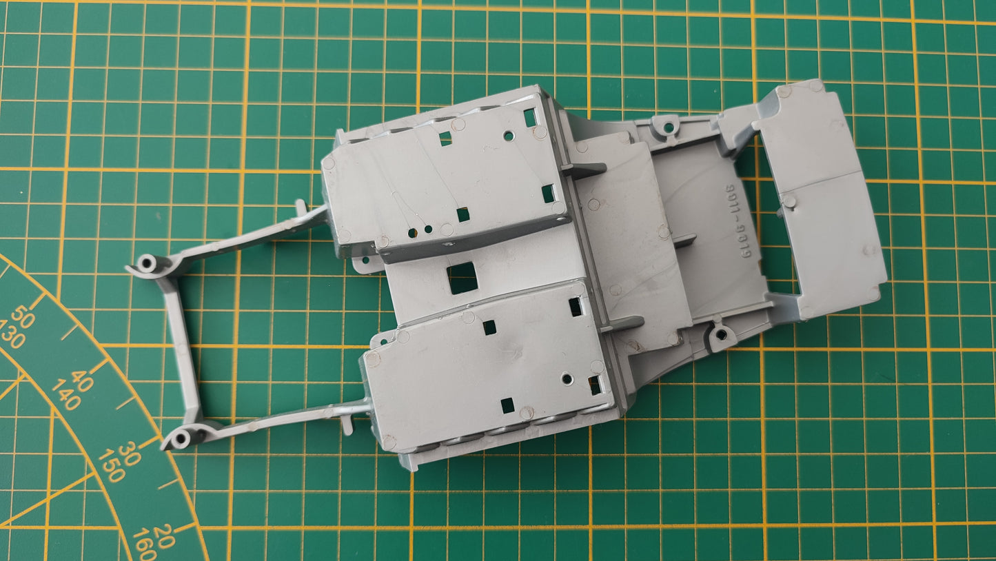 Châssis intérieur pièce détachée miniature Bburago Burago Ferrari GTO 1962 1/18 1/18e 1/18ème #D97