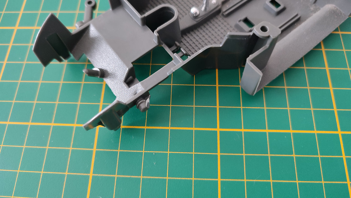 Châssis intérieur pièce détachée miniature Bburago Burago Porsche 356B 1961 1/18 1/18e 1/18ème #B99