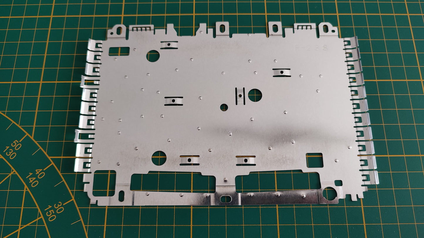 Châssis interne inférieur F-238 pièce détachée console de jeux Sony Playstation 1 Ps1 slim SCPH-102 #C50