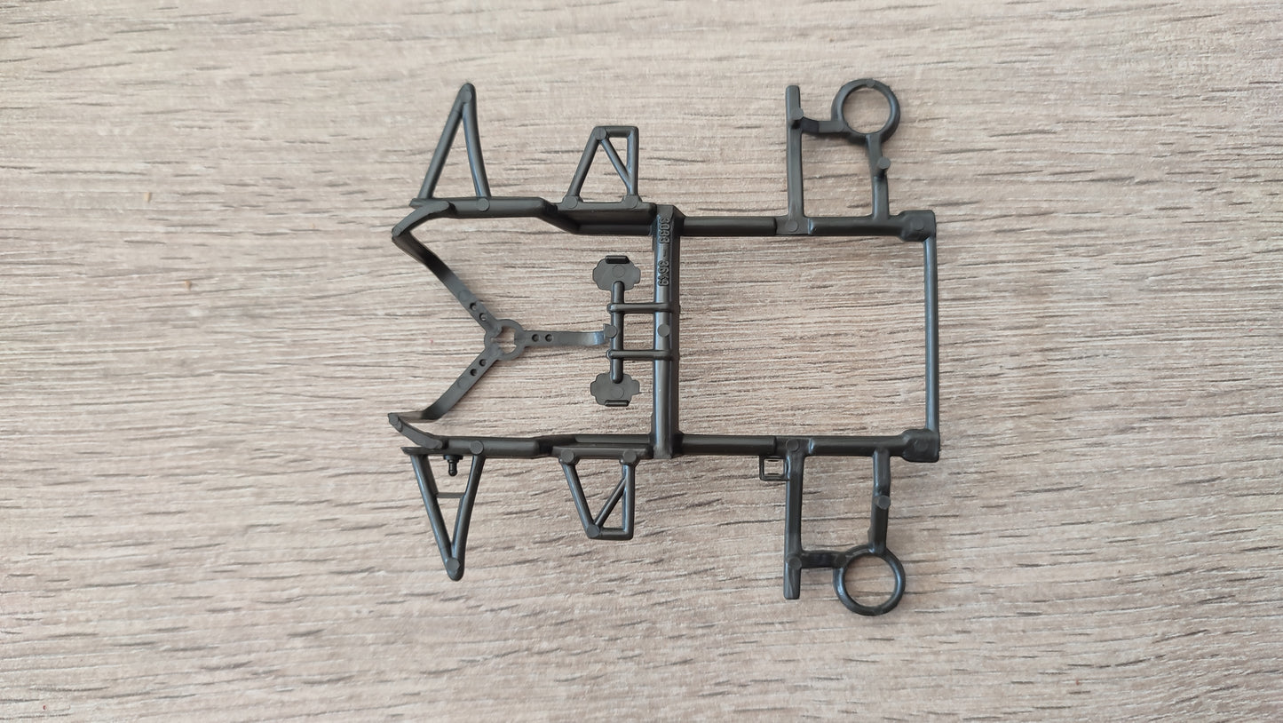 Châssis interne pièce détachée miniature Bburago Burago Ferrari 250 Le Mans 1965 1/18 1/18e 1/18ème #D12