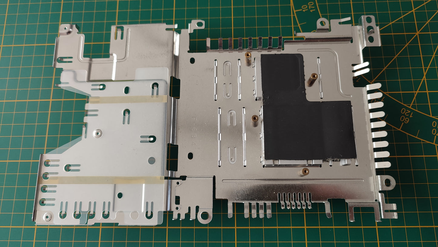 Châssis métallique F-634 pièce détachée console de jeux Sony Playstation 2 Ps2 SCPH-50004 silver #D51