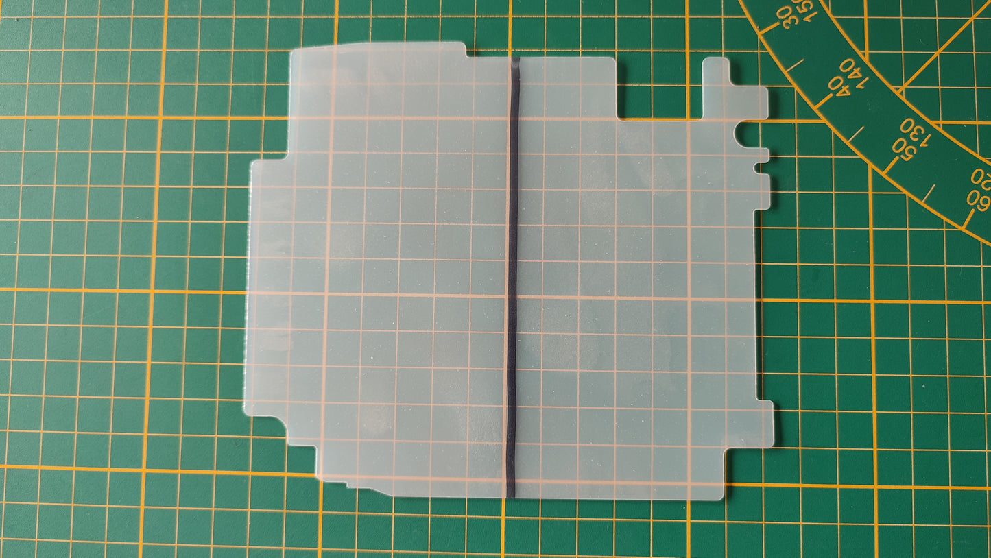 Châssis plastique pièce détachée console de jeux Sony Playstation 2 Ps2 SCPH-50004 silver #D51