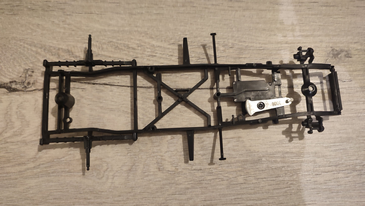 Châssis seul pièce détachée miniature Bburago burago Jaguar SS100 1937 1/18 1/18e 1/18ème #C33