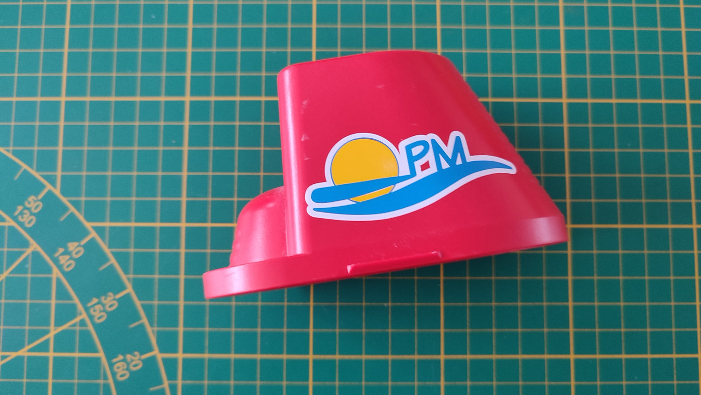 Cheminée rouge référence 30620435 pièce détachée Playmobil #D67