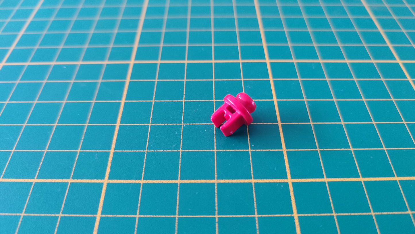 Clip avec bouton System X référence 30241572 pièce détachée Playmobil #D67