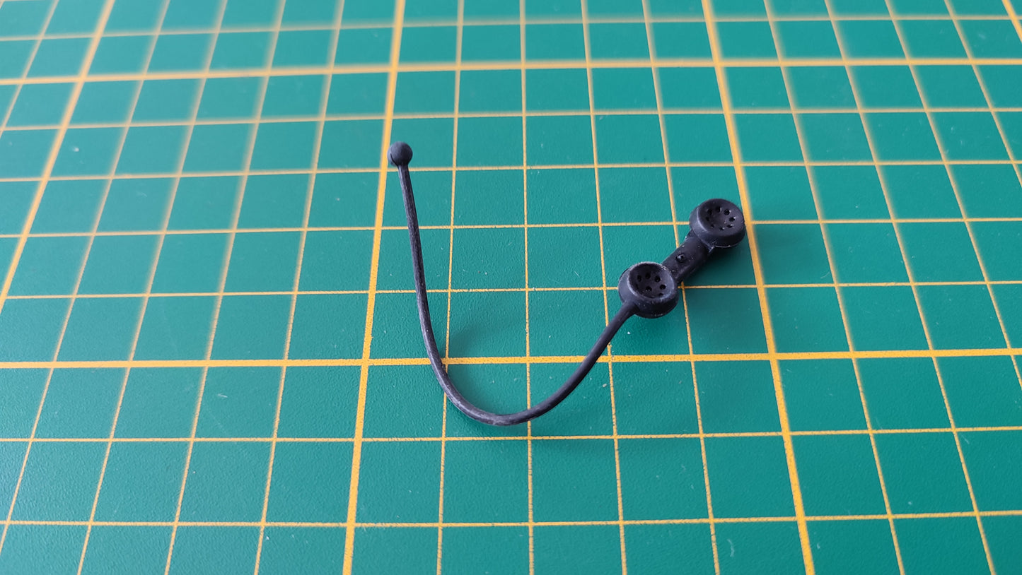 Combiné téléphonique référence 30 03 465 pièce détachée Playmobil #C05