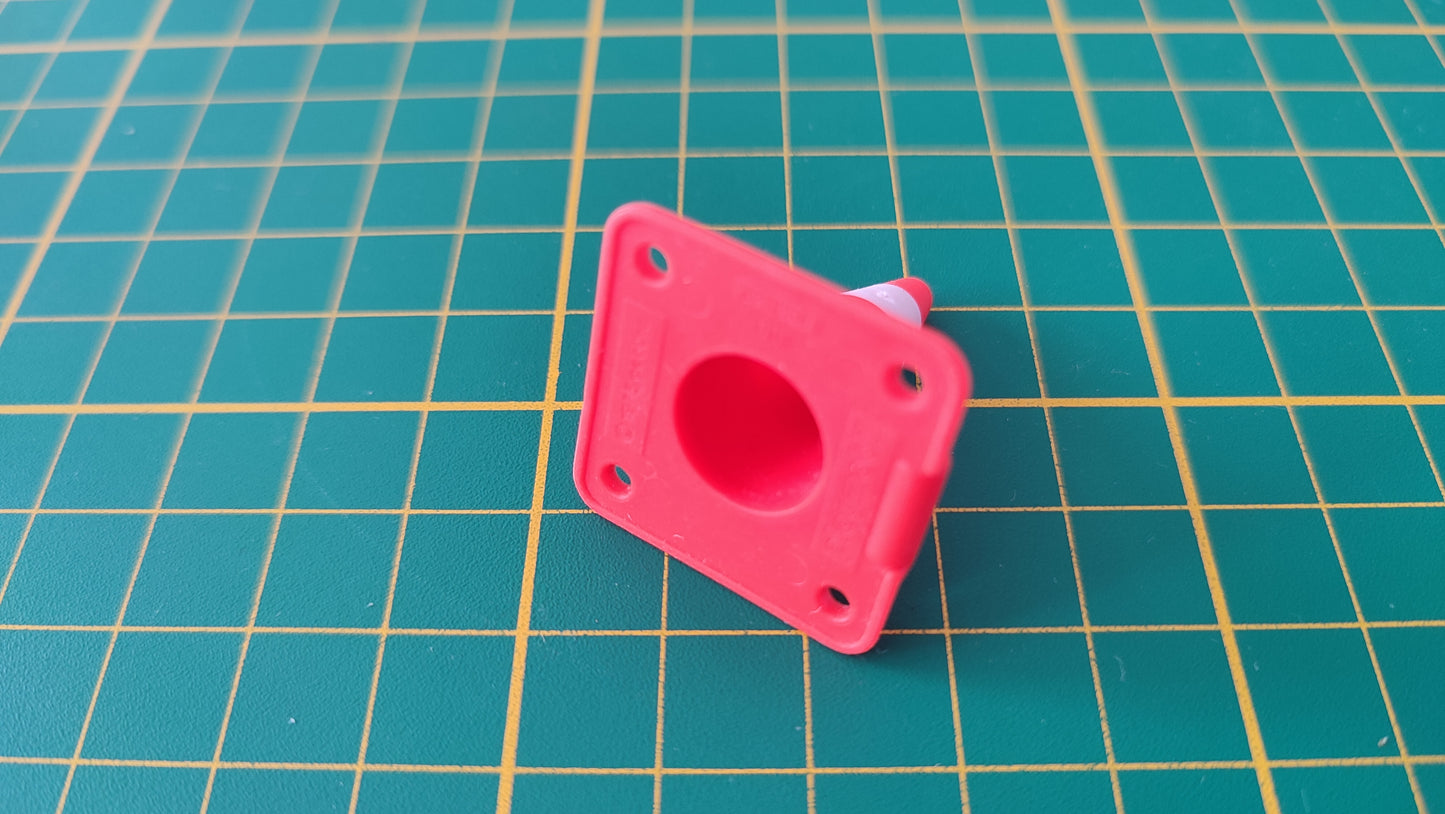 Cône / pylône d'avertissement de circulation référence 30 07 543 pièce détachée Playmobil #C05