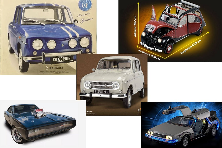Construisez pas à pas vos modèles maquettes 1/8 1/8ème Altaya Eaglemoss
