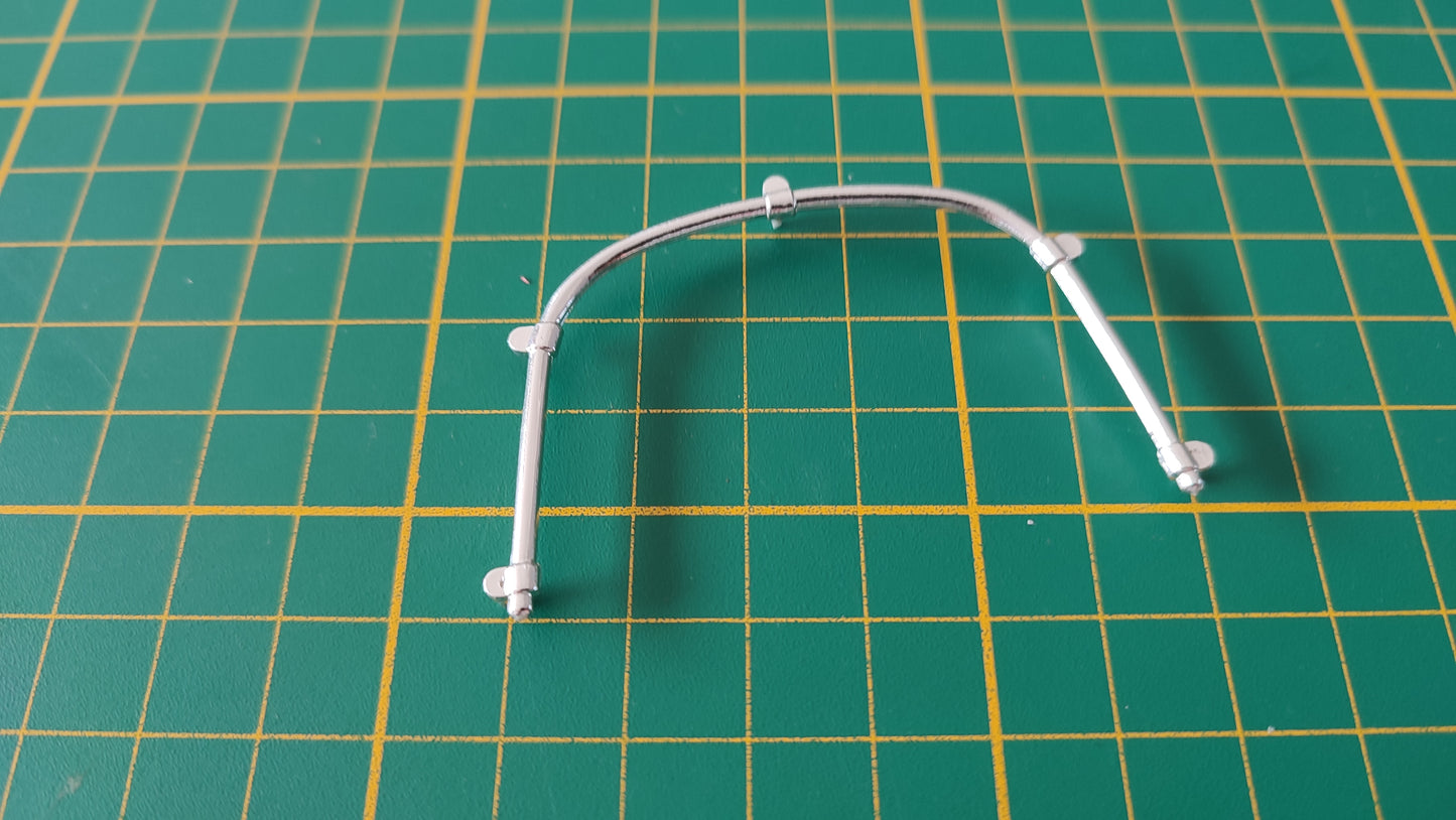 Contour baguette pièce détachée miniature Burago Mercedes 300 SL 1954 1/18 1/18e #D85