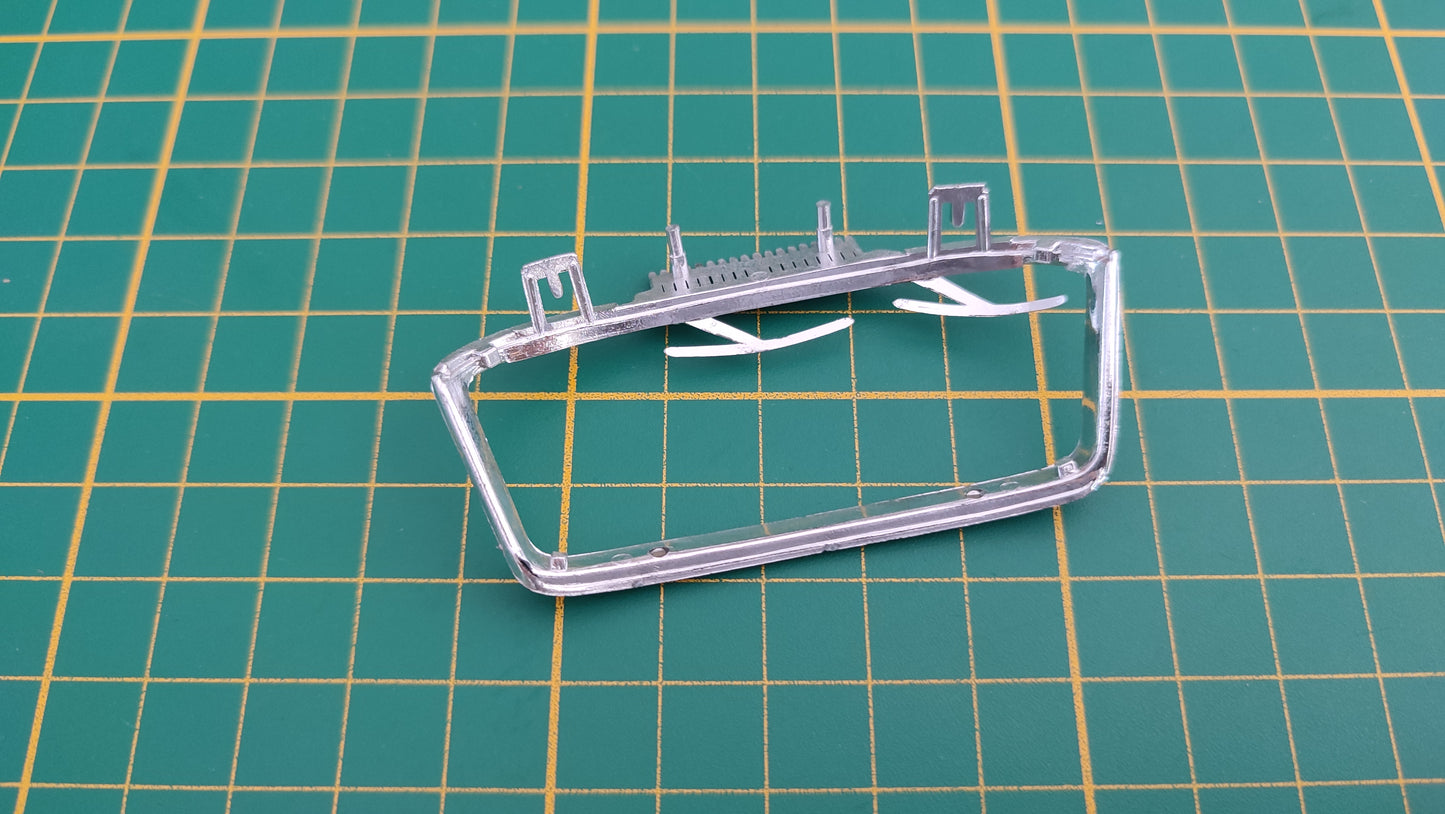 Contour de pare-brise pièce détachée miniature Bburago Burago Mercedes-benz 300 sl cabriolet 1/18 1/18e 1/18ème #E04