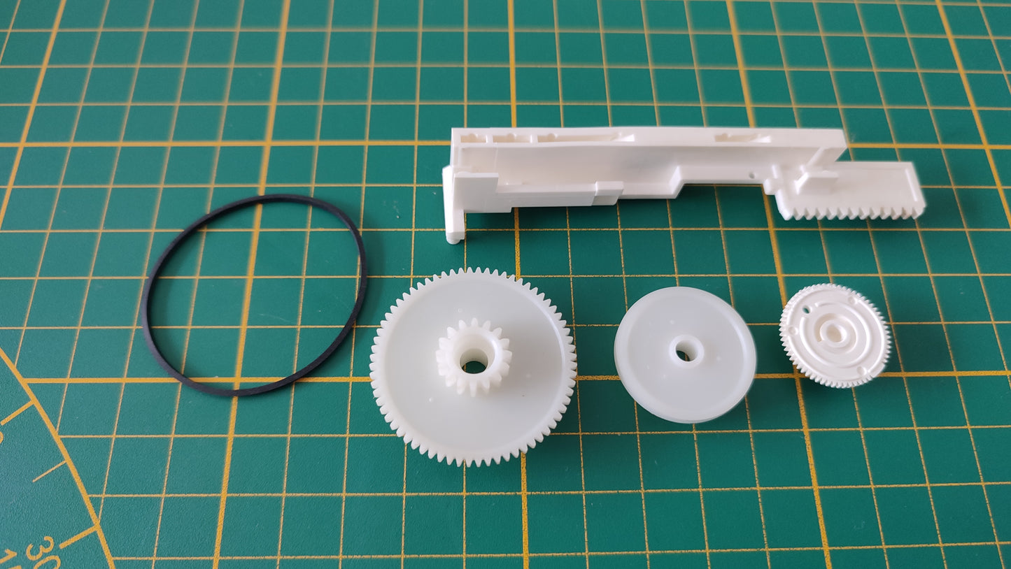 Courroie et roues support lentille PBT-G15 pièce détachée console de jeux Sony Playstation 2 Ps2 SCPH-39004 #D94