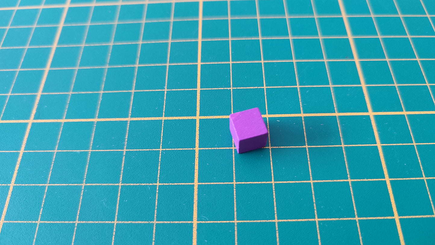 Cube violet unitaire Praga Caput Regni vladimir suchy Delicious Games pièce détachée jeu de société #E34