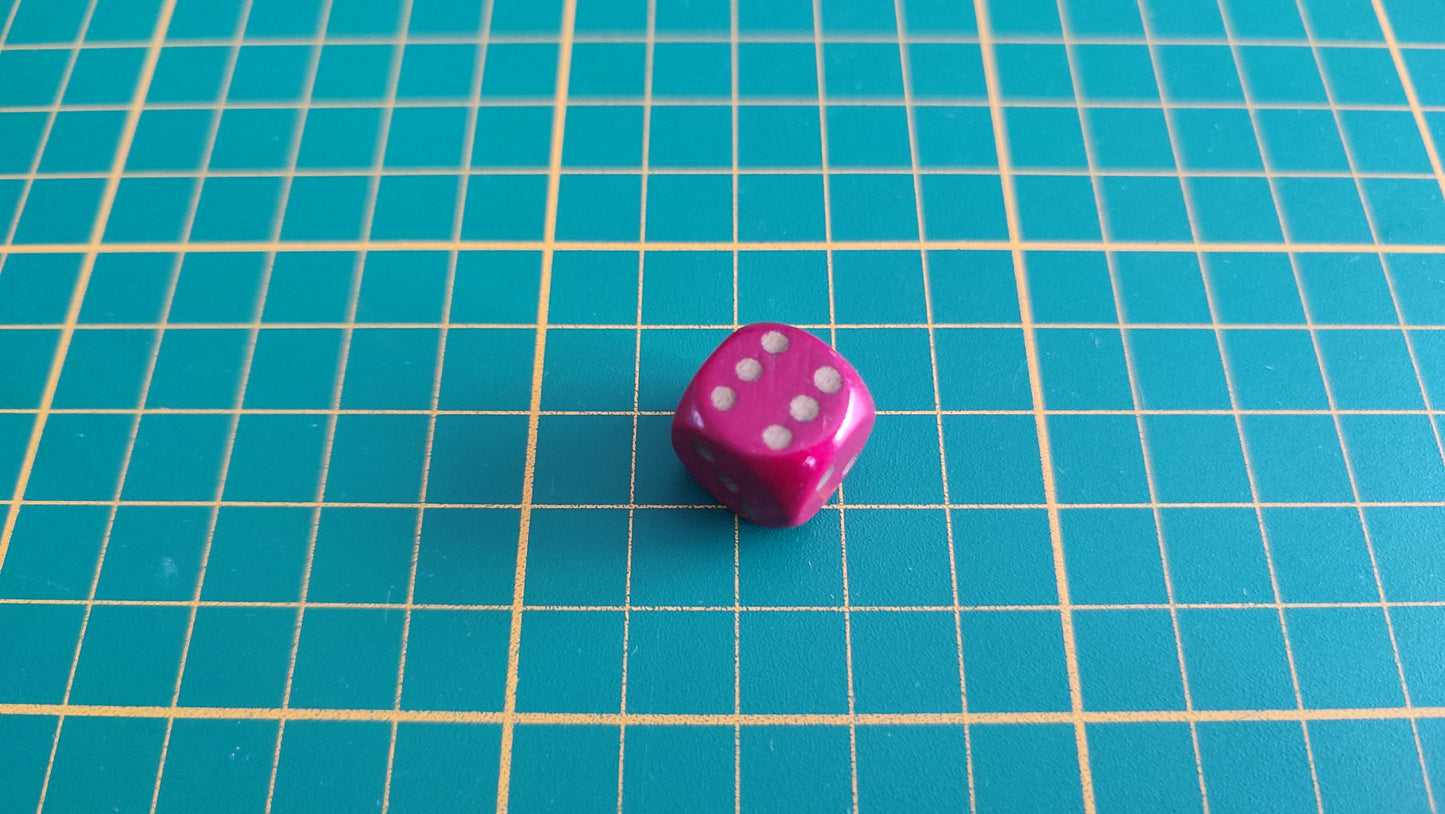 Dé seul Cluedo the Great détective game pièce détachée jeu de société #E45