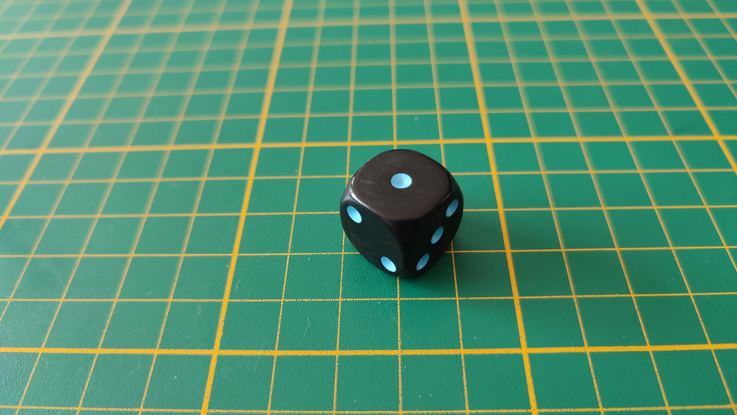 Dé seul pièce détachée jeu de société Monopoly Super électronique #D75