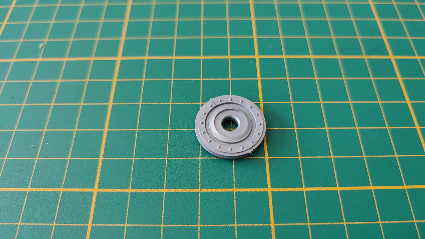 Disque de frein pièce détachée miniature Bburago Burago Bugatti type 59 1934 1/18 1/18e 1/18ème #D95