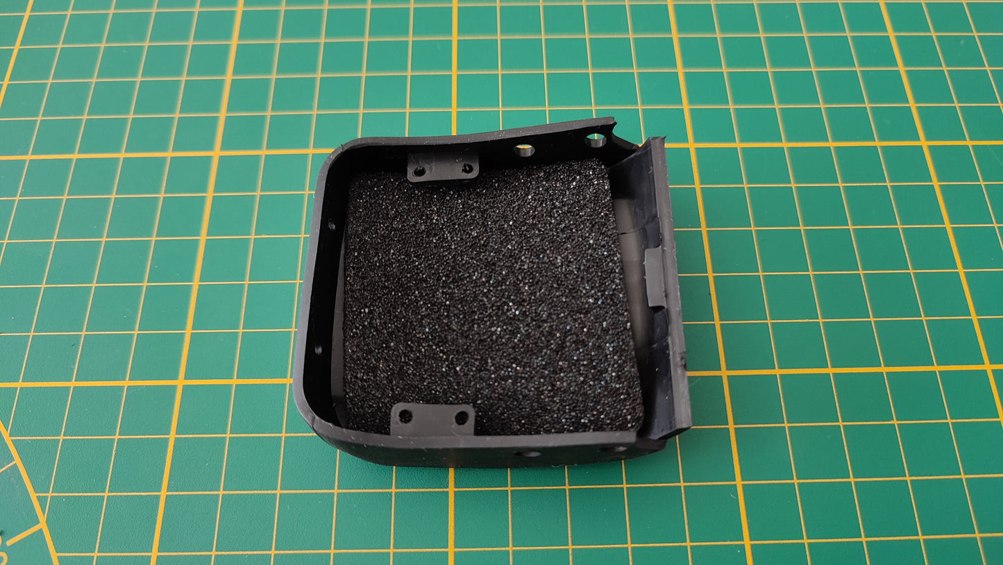 Dossier du siège conducteur 46C n°46 pièce détachée Porsche 911 Carrera RS 2.7 1/8 1/8ème Altaya #B37