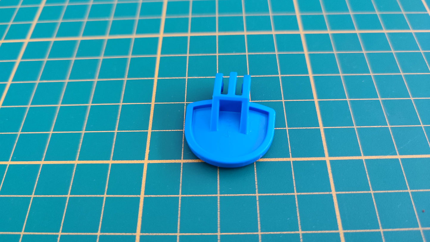 Dossier siège bleu référence 30452630 pièce détachée Playmobil #C61