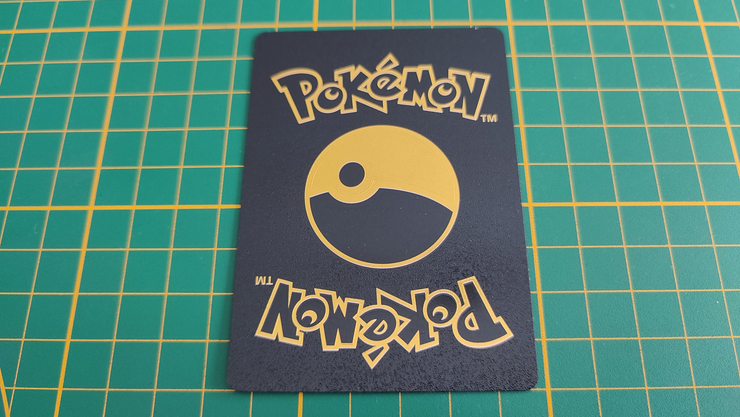 Drattak Vmax carte illustration Pokémon cosplay couleur noir française #C18