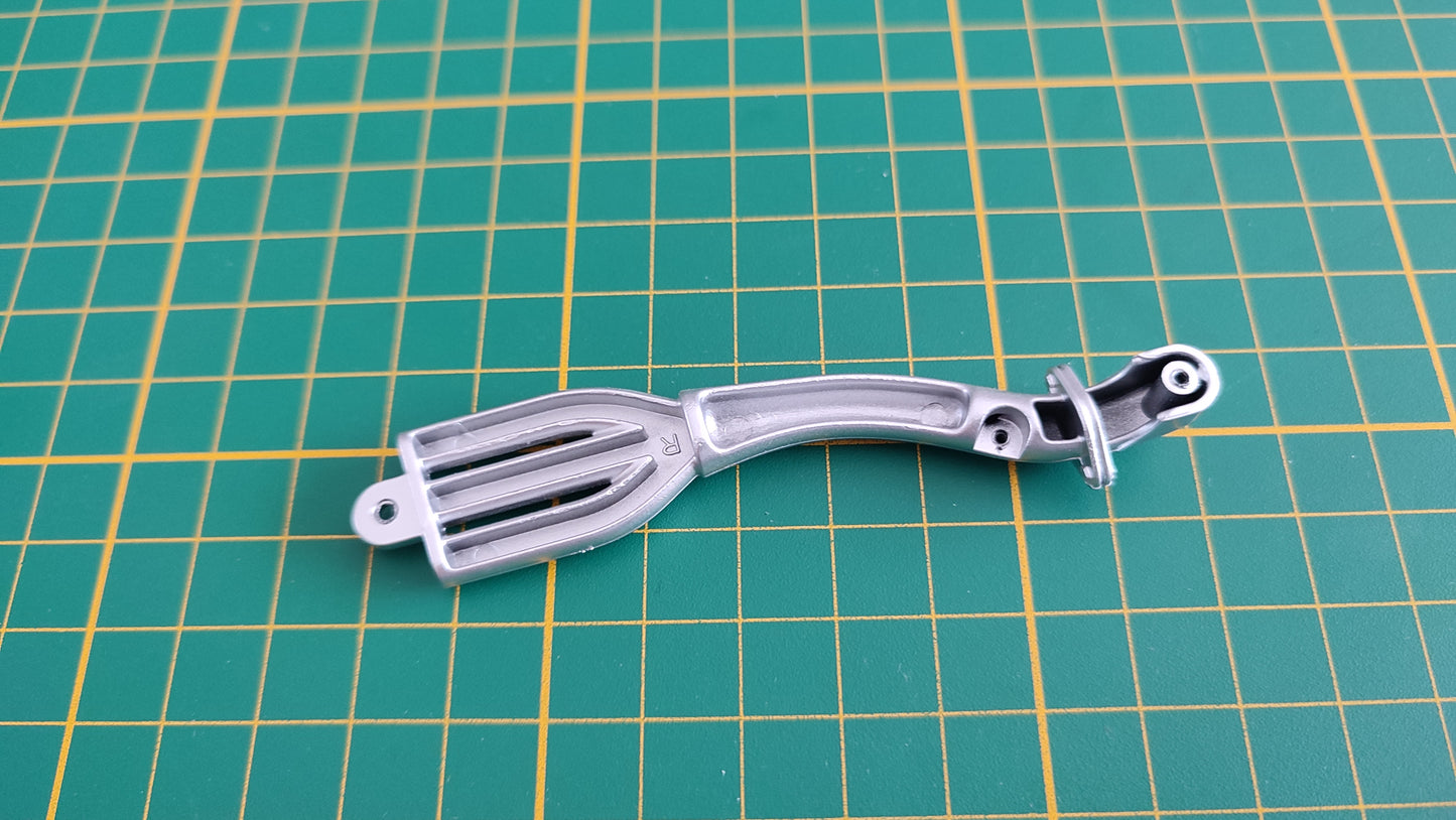 Echangeur de chaleur d'échappement droit 5 36E n°36 pièce détachée Porsche 911 Carrera RS 2.7 1/8 1/8ème Altaya #B37