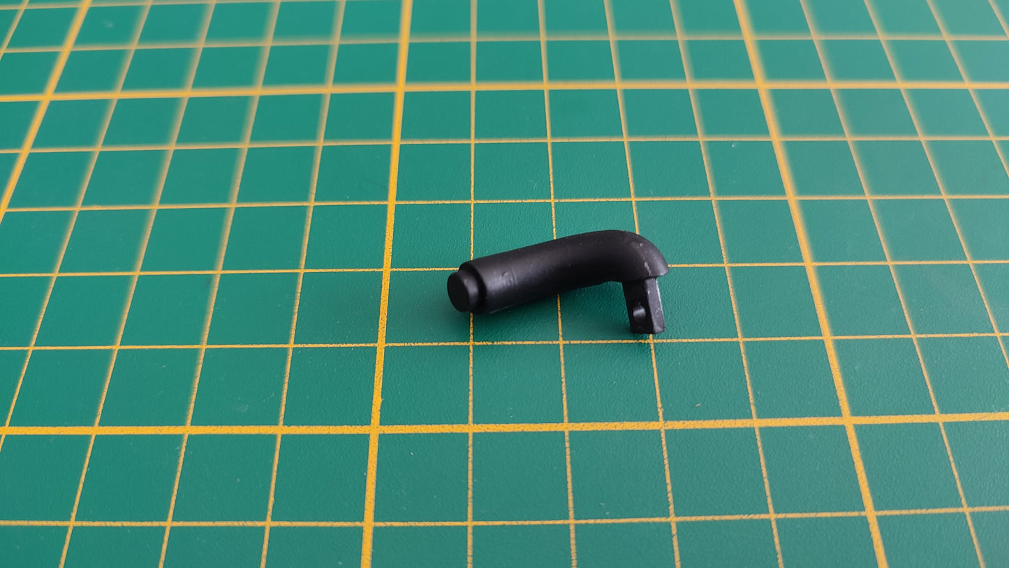 Echangeur de chaleur d'échappement gauche 8 35H n°35 pièce détachée Porsche 911 Carrera RS 2.7 1/8 1/8ème Altaya #B37