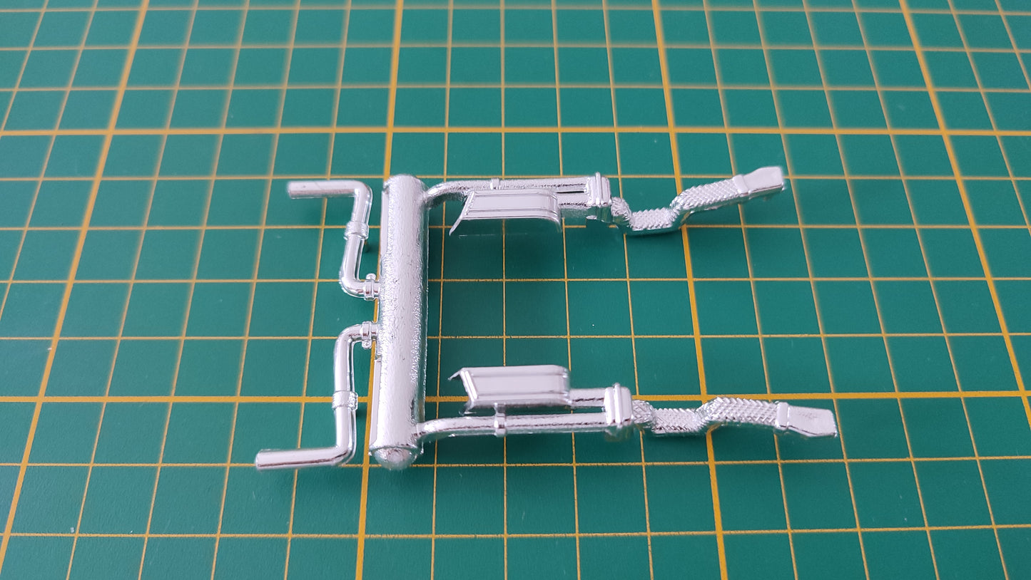 Echappement pièce détachée miniature Bburago Burago Porsche 356B 1961 1/18 1/18e 1/18ème #B99