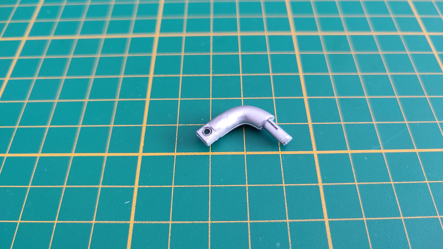 Embout d'échappement 1 37C n°37 pièce détachée Porsche 911 Carrera RS 2.7 1/8 1/8ème Altaya