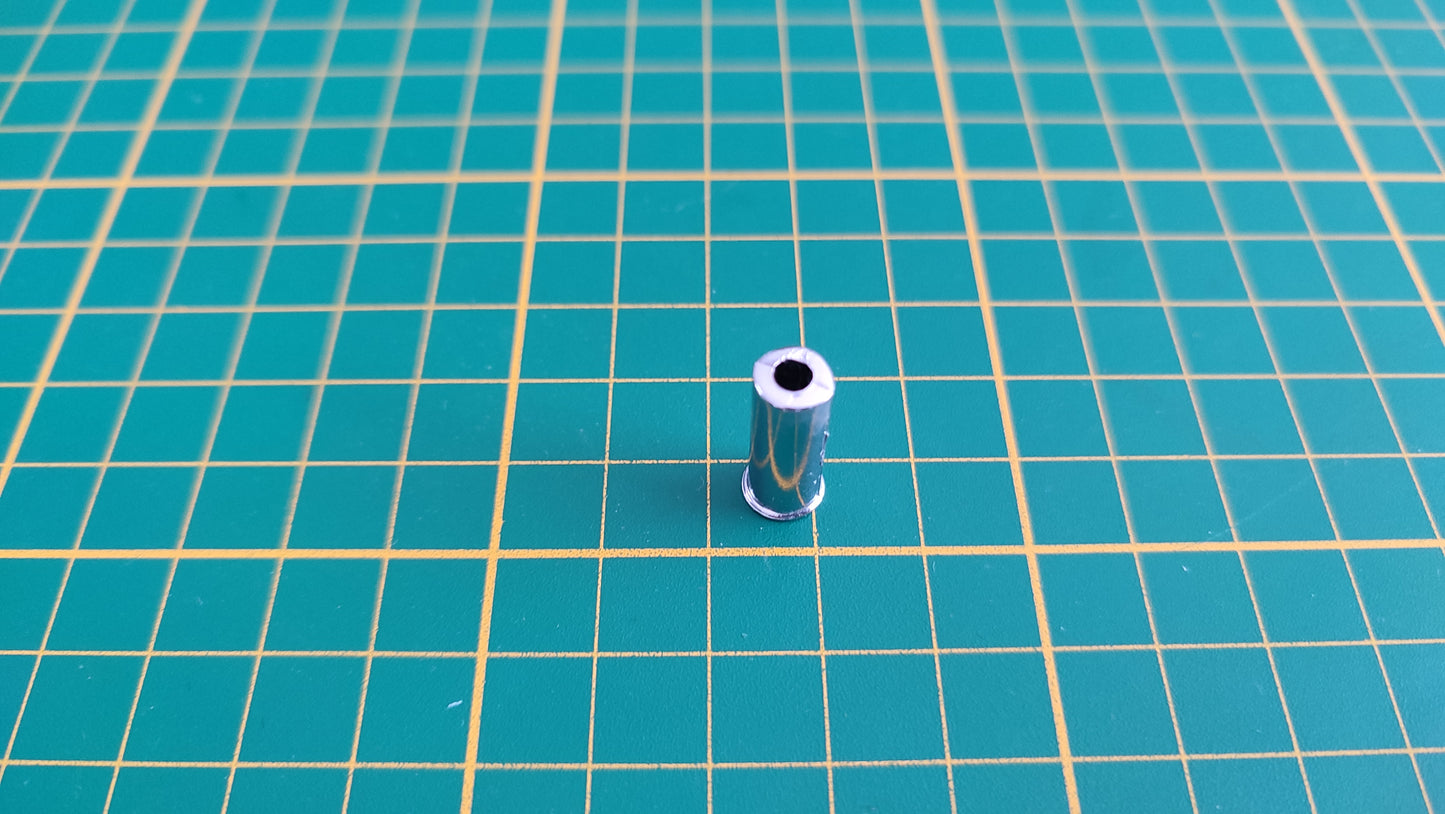 Embout d'échappement 2 37D n°37 pièce détachée Porsche 911 Carrera RS 2.7 1/8 1/8ème Altaya