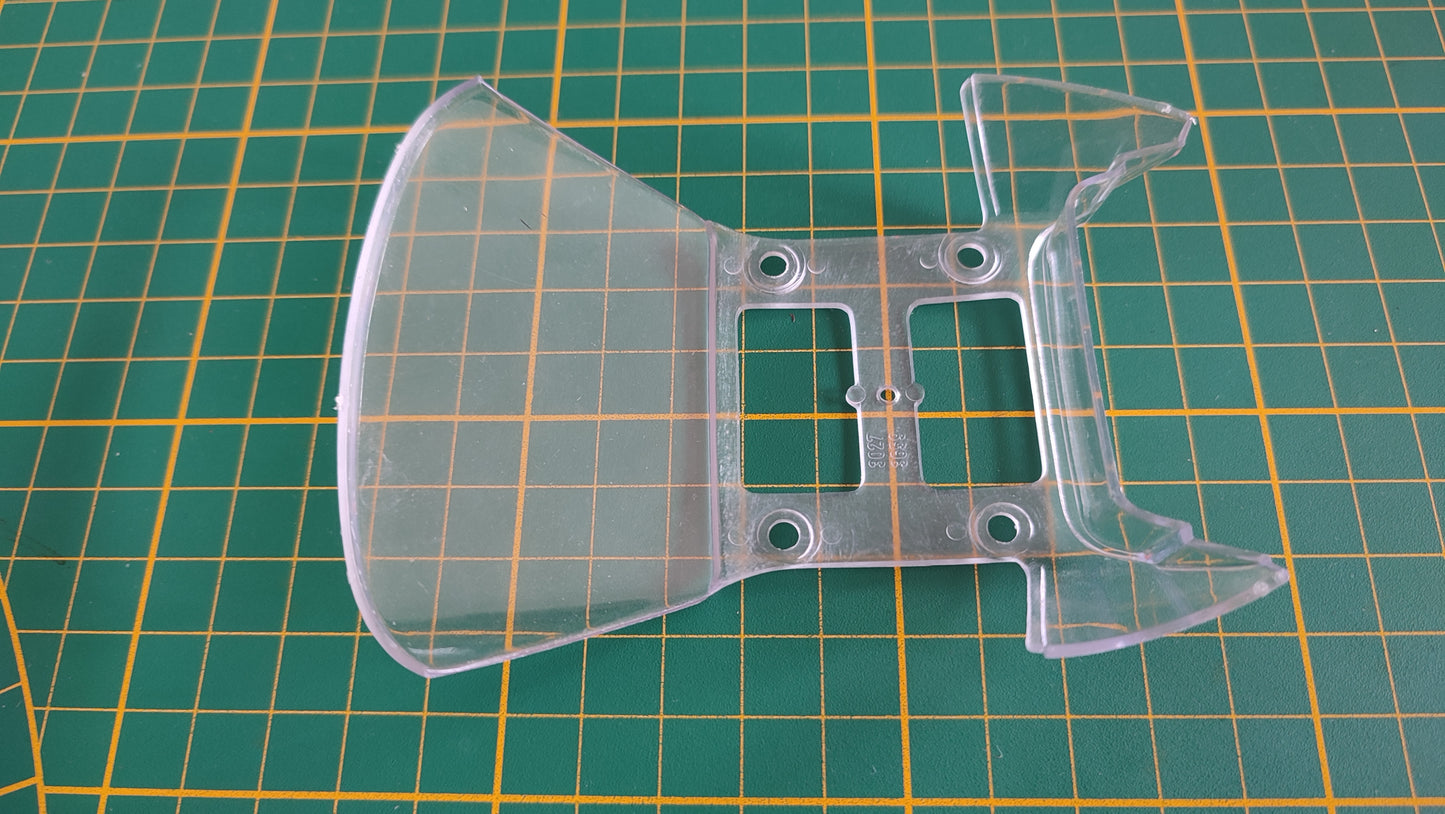 Ensemble vitre pare-brise pièce détachée miniature Burago Bburago Ferrari Gto 1984 1/18 1/18e 1/18ème #D03