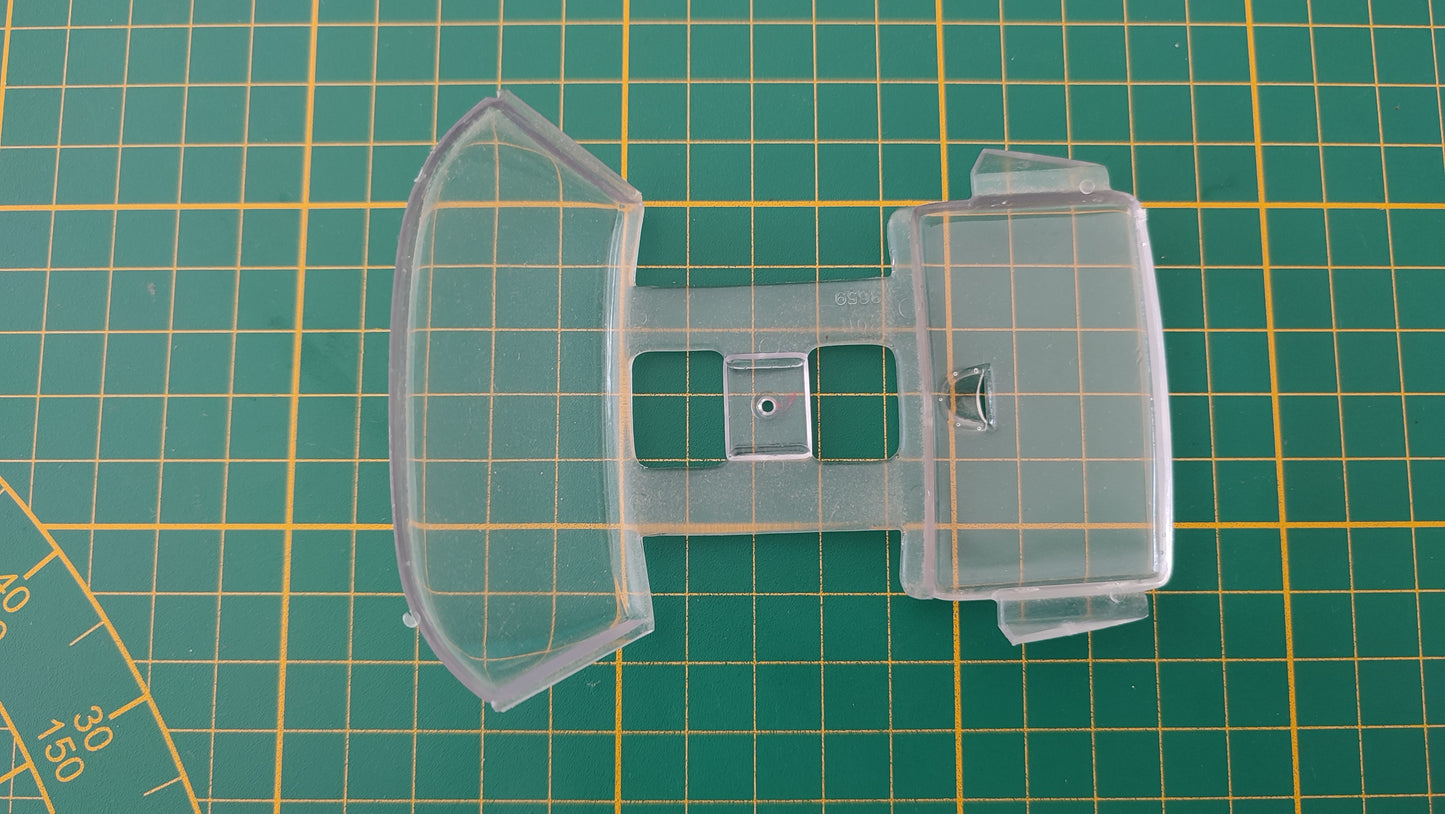 Ensemble vitre pièce détachée miniature Bburago Burago Ferrari GTO 1962 1/18 1/18e 1/18ème #D97