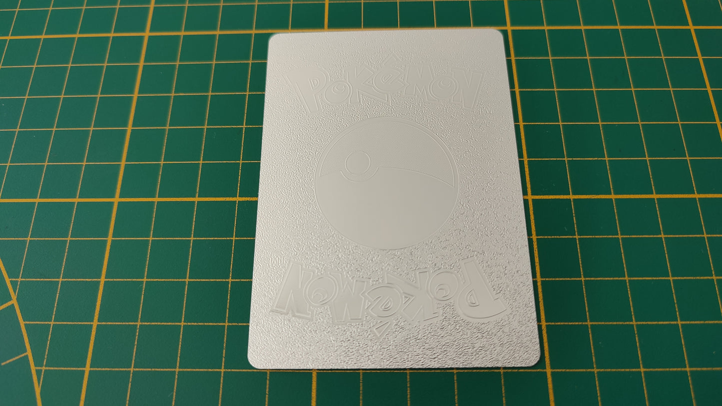 Espeon Vmax carte illustration Pokémon cosplay couleur argent anglaise #SP