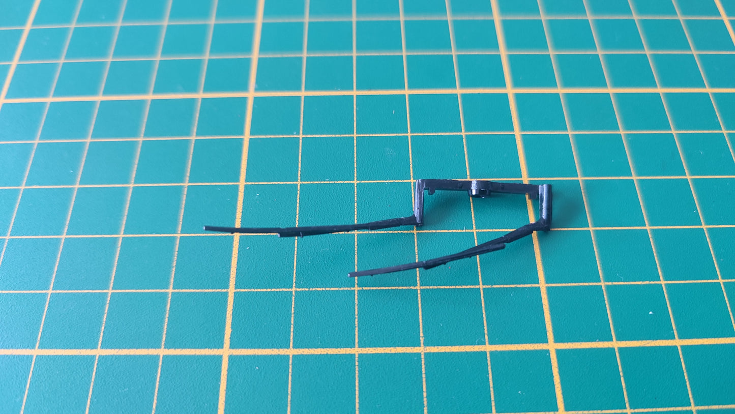 Essuie-glace pièce détachée miniature Burago Bburago Ferrari Gto 1984 1/18 1/18e 1/18ème #D07