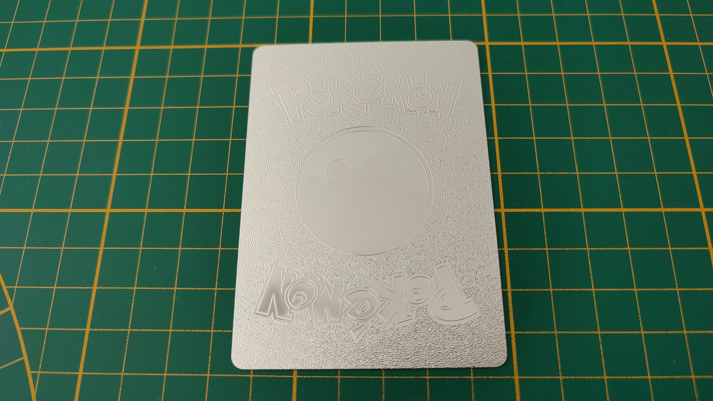 Eternatus Vmax carte illustration Pokémon cosplay couleur argent anglaise #SP