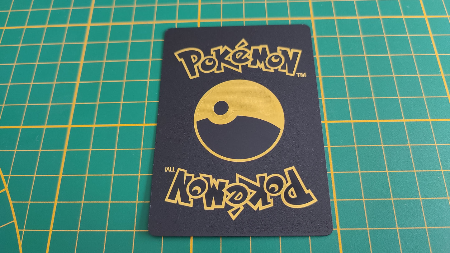 Exagide Vmax carte illustration Pokémon cosplay couleur noir française #C18