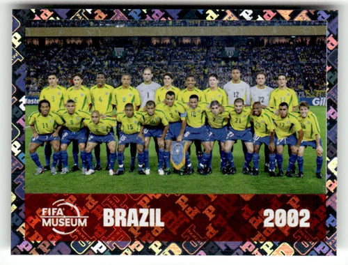 FWC 16 Brésil 2002 - Histoire de la Coupe du Monde FIFA - Sticker autocollant Panini Coupe du Monde FIFA 2026 - Pièce détachée