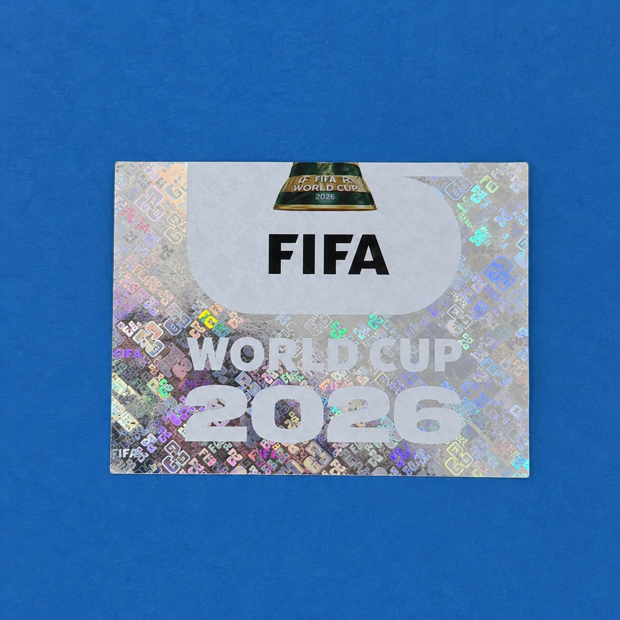 FWC 2 Official Emblem FIFA World Cup - Sticker autocollant Panini Coupe du Monde FIFA 2026 - Pièce détachée