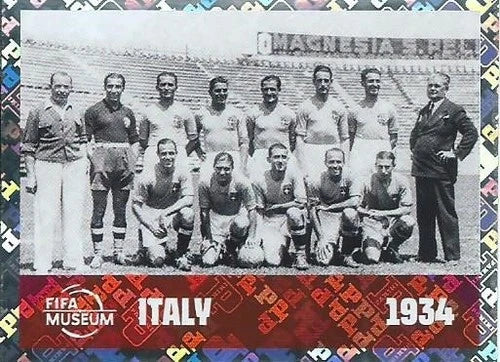 FWC 9 Italie 1934 - Histoire de la Coupe du Monde FIFA - Sticker autocollant Panini Coupe du Monde FIFA 2026 - Pièce détachée
