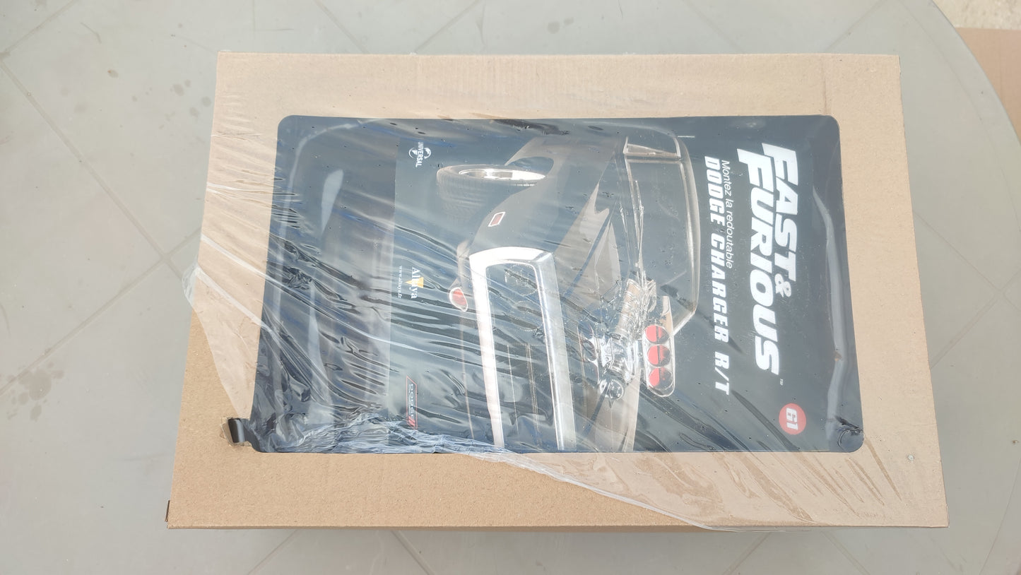 Fascicule avec pièces numéro 61 n°61 Dodge Charger R/T Fast & Furious 1/8 1/8e 1/8ème Altaya