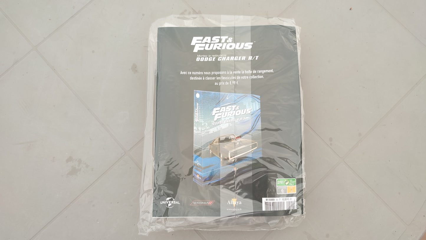 Fascicule avec pièces numéro 90 n°90 Dodge Charger R/T Fast & Furious 1/8 1/8e 1/8ème Altaya