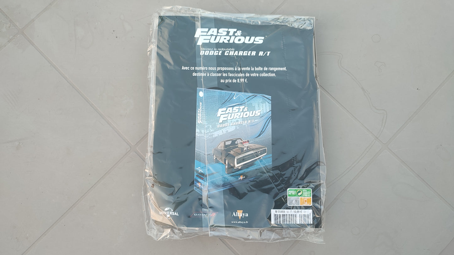 Fascicule avec pièces scellé numéro 50 n°50 Dodge Charger R/T Fast & Furious 1/8 1/8e 1/8ème Altaya
