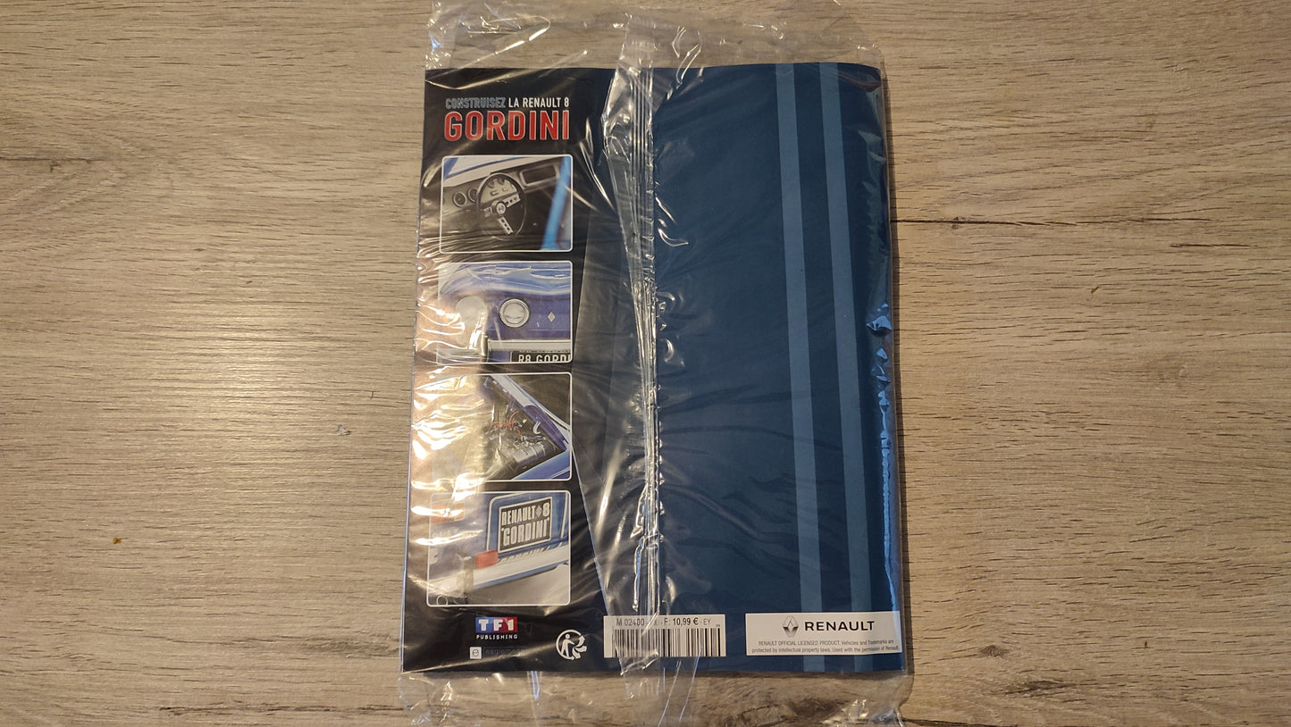 Fascicule complet scellé numéro 100 n°100 Renault R8 Gordini 1/8 1/8ème Eaglemoss Collections #D61