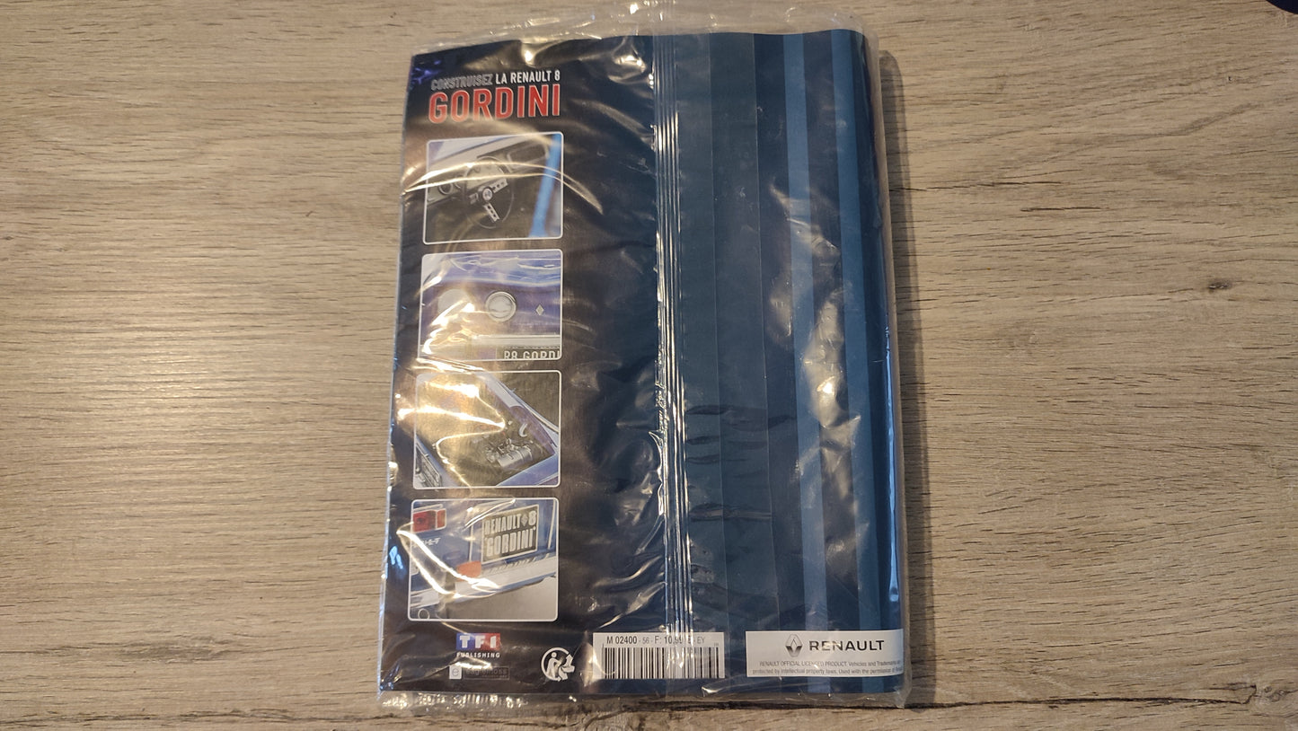 Fascicule complet scellé numéro 56 n°56 Renault R8 Gordini 1/8 1/8ème Eaglemoss Collections #D61