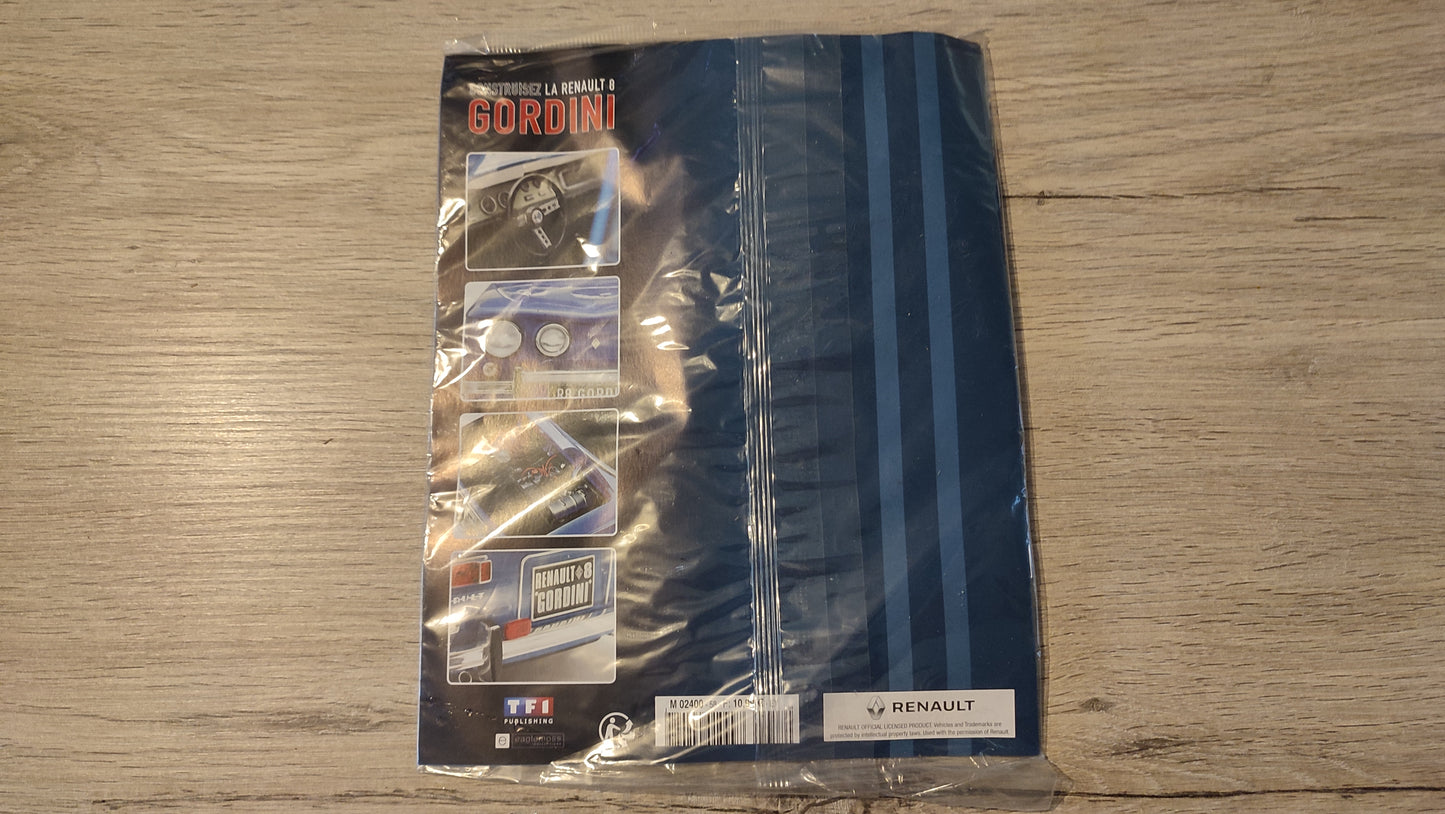 Fascicule complet scellé numéro 58 n°58 Renault R8 Gordini 1/8 1/8ème Eaglemoss Collections #D61