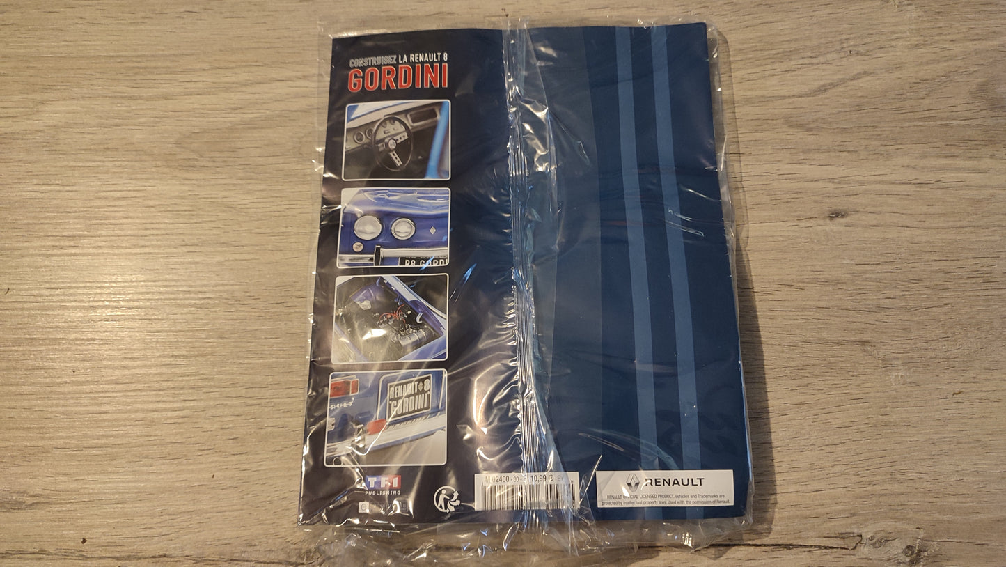 Fascicule complet scellé numéro 80 n°80 Renault R8 Gordini 1/8 1/8ème Eaglemoss Collections #D61