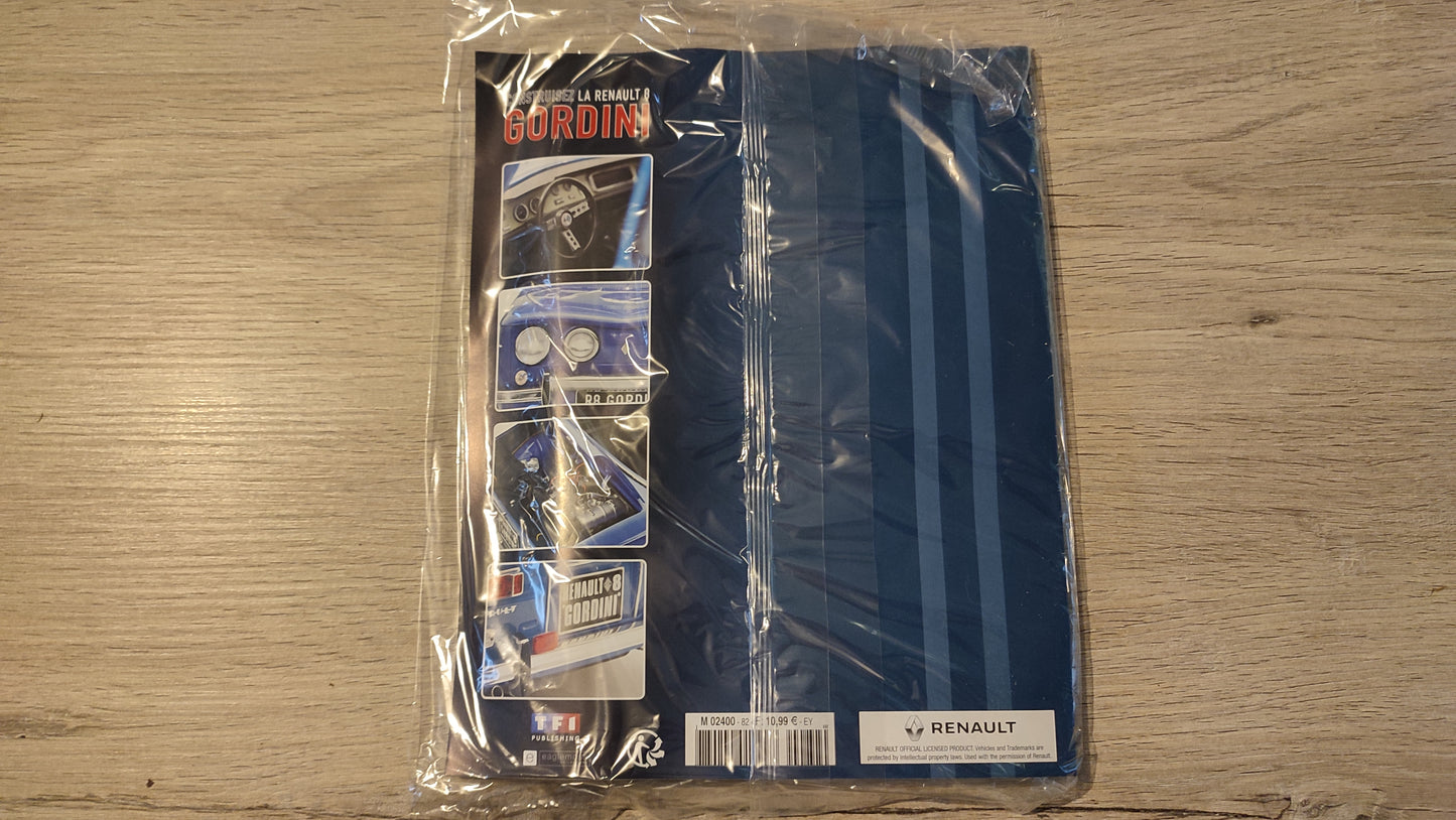 Fascicule complet scellé numéro 82 n°82 Renault R8 Gordini 1/8 1/8ème Eaglemoss Collections #D61