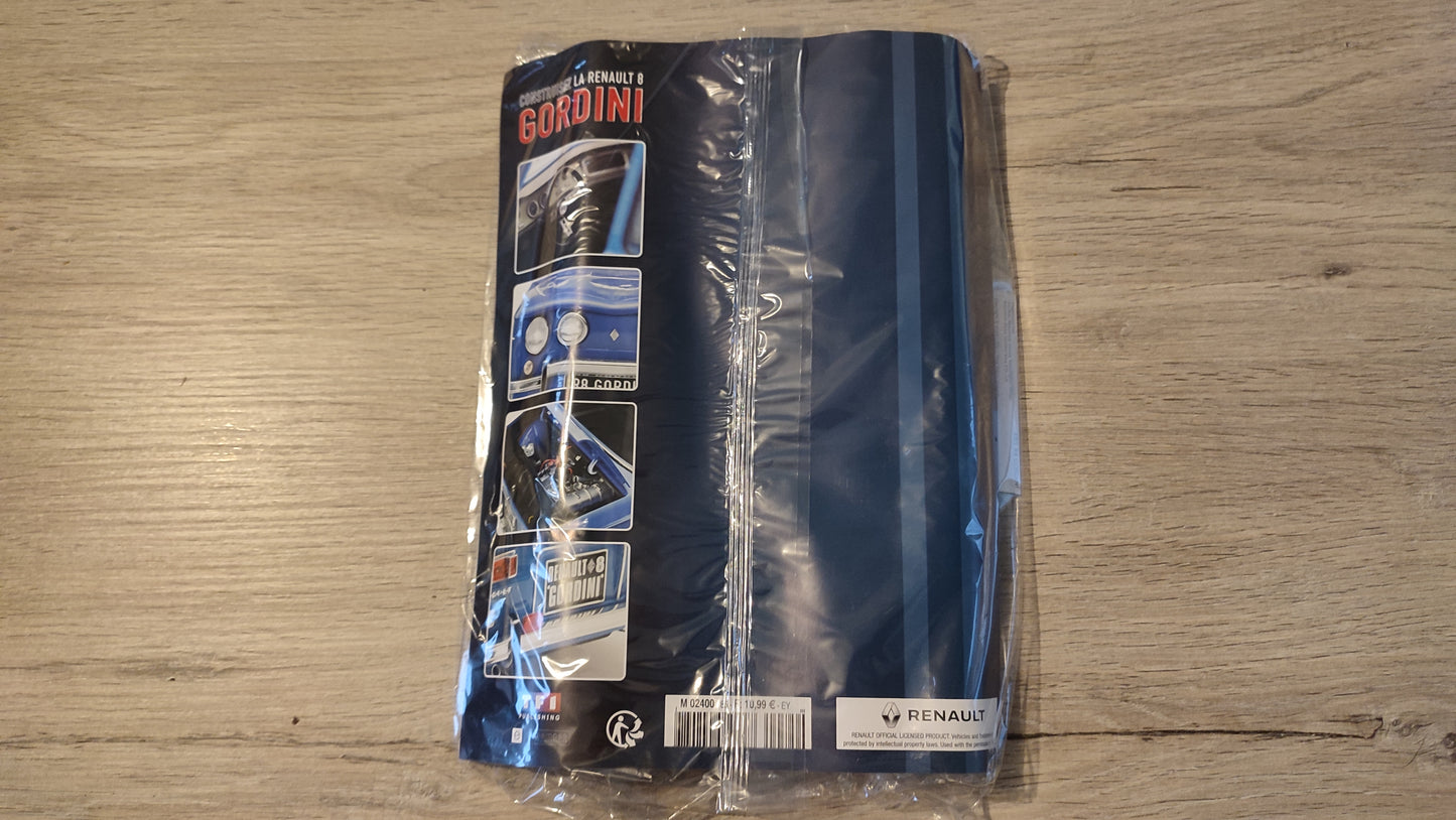 Fascicule complet scellé numéro 85 n°85 Renault R8 Gordini 1/8 1/8ème Eaglemoss Collections #D61