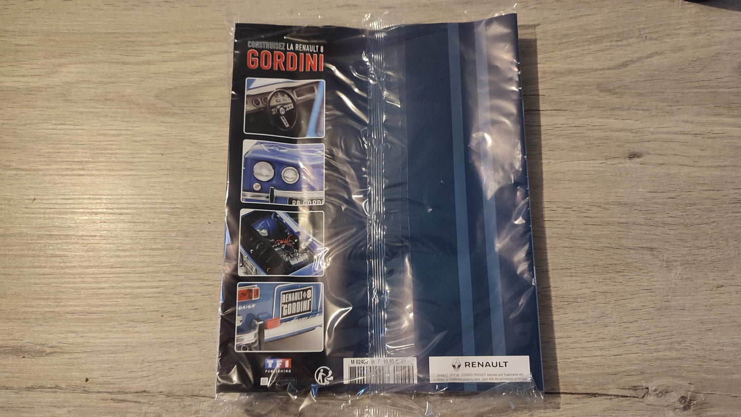 Fascicule complet scellé numéro 86 n°86 Renault R8 Gordini 1/8 1/8ème Eaglemoss Collections #D61