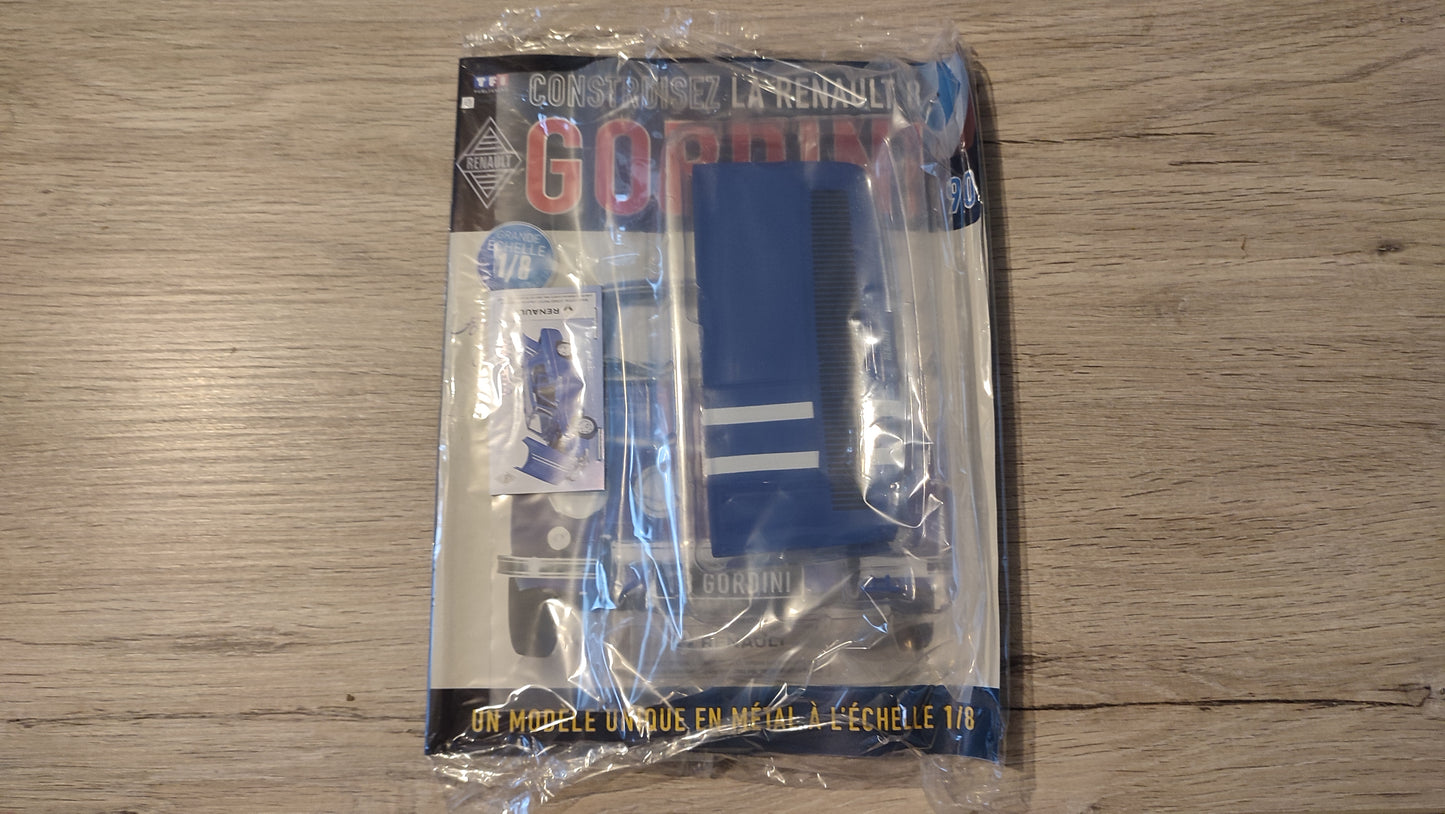 Fascicule complet scellé numéro 90 n°90 Renault R8 Gordini 1/8 1/8ème Eaglemoss Collections #D61